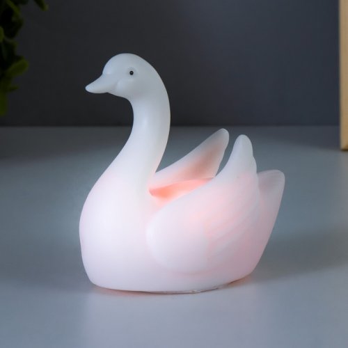 Настольный светильник "Лебедь" Белый фото Настольный светильник "Лебедь" Белый картинка